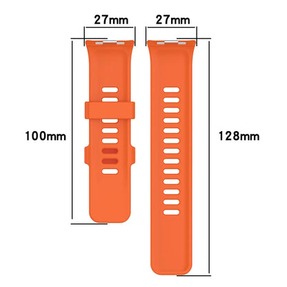 Original Silicone Strap For Redmi watch 4 SmartWatch WatchBand For Xiaomi Mi Band 8Pro Sport Bracelet Band WristBand Accessories