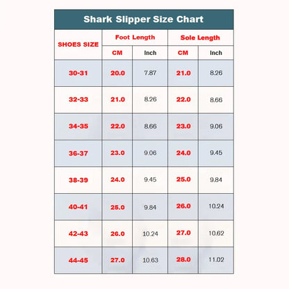 Summer Women Shark Slides Couple Beach Sea Flip Flops Cute Kids Shark Slippers Non-slip Men Indoor Outdoor Sandals